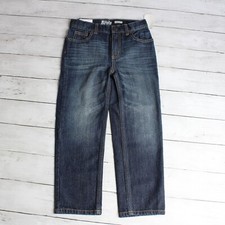 Oshkosh B'gosh Boy's Denim Blue Jeans Size 6 Straight