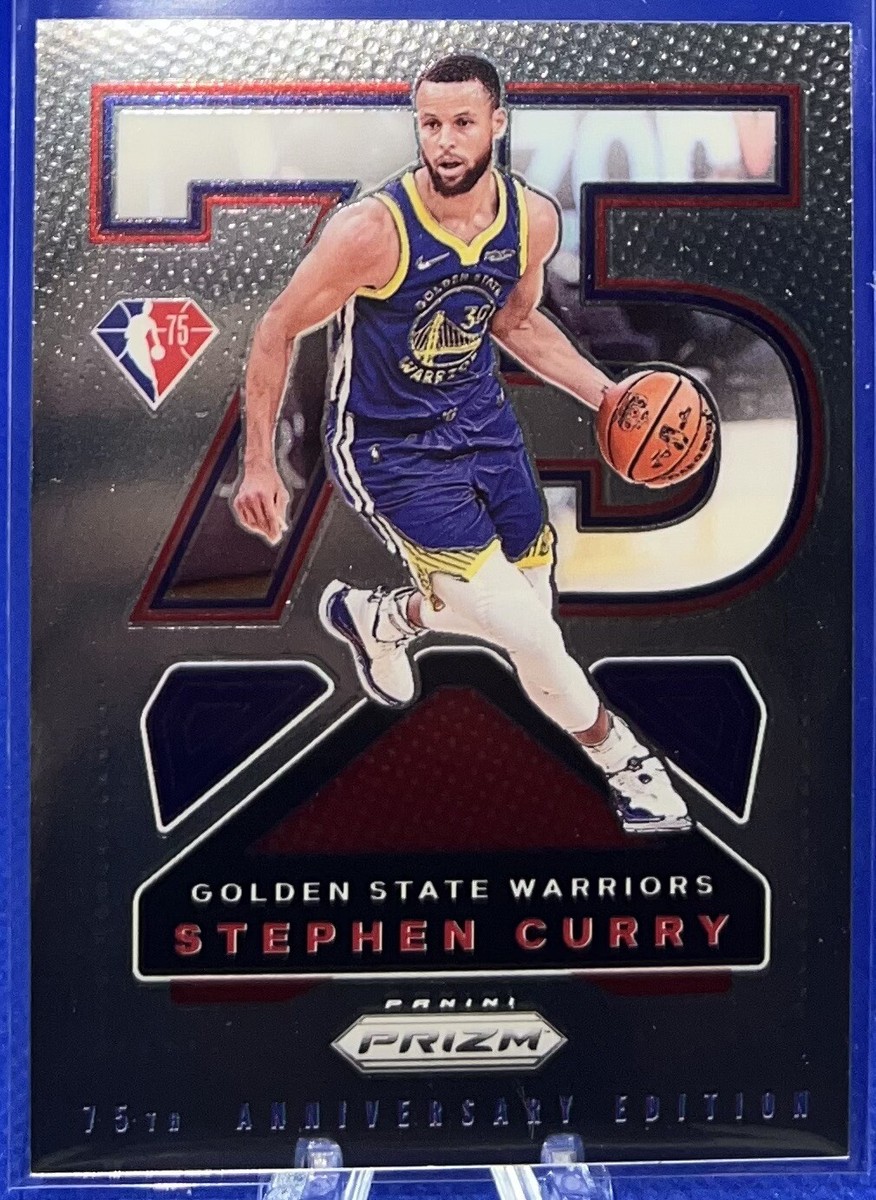 2021-22 Stephen Curry Prizm NBA 75th Anniversary Edition 2021-22 Stephen Curry Prizm NBA 75th Anniversary Edition