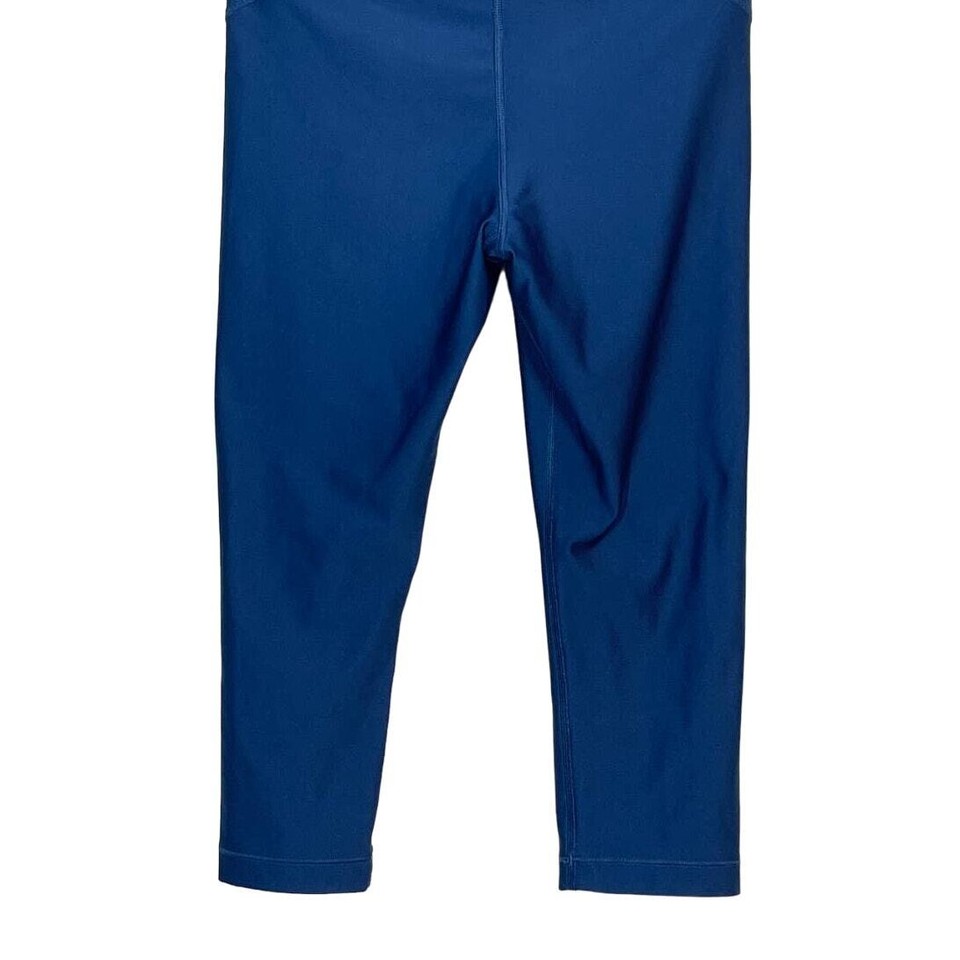 Under Armour Legging Women's Small Blue Heatgear Athletic Lightweight