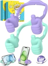 Valentines Day Gifts for Her Kids Teens Girls Cell Phone Stand: 2 Pack UPGRADE