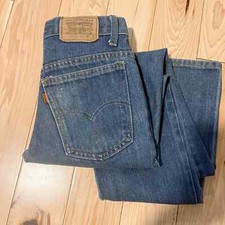 Vintage Levi's Orange Tab Boot Cut Jeans 719-0914 70s 80's Medium Wash High Rise