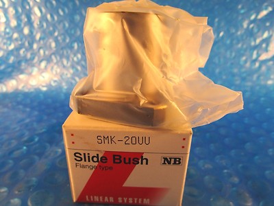 NB SMK-20UU Nippon Bearings, Japan, Square Flange Type Slide Bush, Linear Slide 