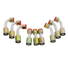 Air Conditioning 10 Ac Fitting Set Female Oring Beadlock 78-14unf