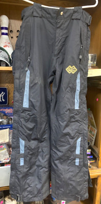 Dare2be - iSOTEX 8000 Ski Snow Pants Snowboard Black Size US 10 - EUR 38