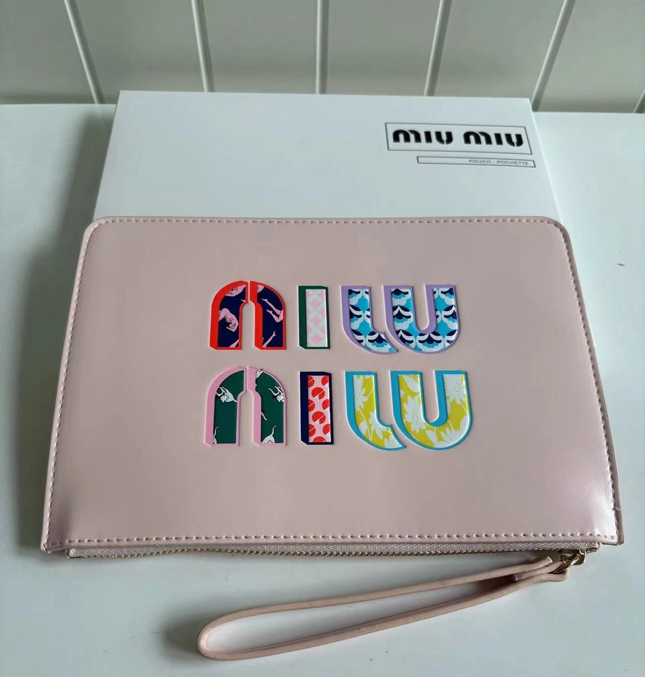 Borsa per telefono rosa Miu miu cinturino regalo di bellezza
