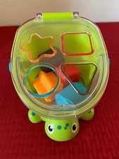 Shape Sorter Match Store Turtle Toy by Infanto 6 Months-5 Years Good Condition