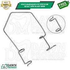 Kratz-Barraquer Eye Speculum Wire Blade 18mm Ophthalmic Instrument German Grade
