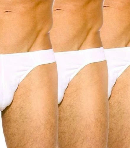 Sous-vêtements blancs coton pour homme