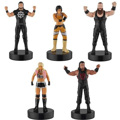 WWE Superstar Stampers 5pk Wrestler Party Decor Character Figures