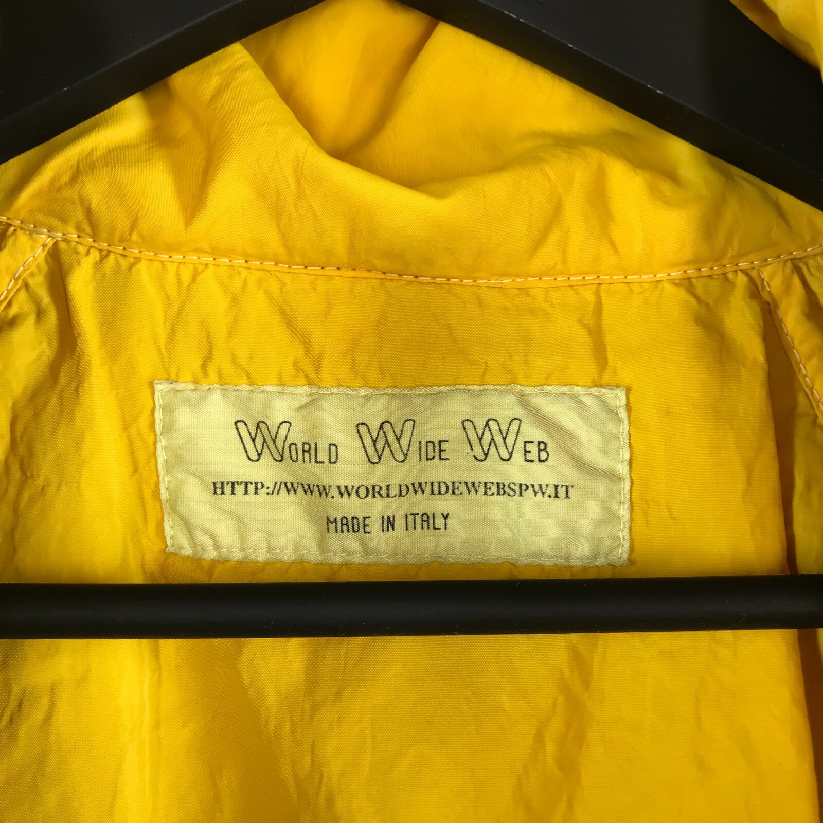 1997 VTG WORLD WIDE WEB Lorenzino Piazzi Jacket Sportswear Company SPA