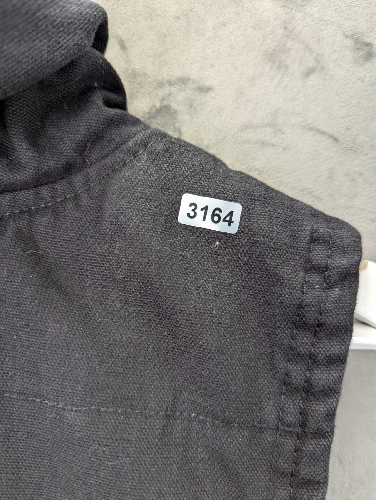 Wrangler Workwear Vest Gilet Hoodie Size Small Canvas quilted Lining Full Zip image 8