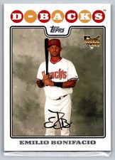 Emilio Bonifacio 2008 Topps Arizona Diamondbacks #259 RC