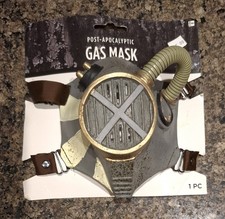 NEW Post Apocalyptic Gas Mask Adult Halloween Costume Accessory