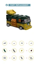 Compatible Party Wagon with Complete Interior Space 443 from Cartoon
