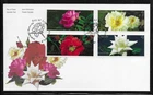 Canada 2001 Canadian Roses  FDC (K65)