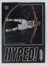 2019-20 Panini Prizm Get Hyped! Giannis Antetokounmpo #3 13in
