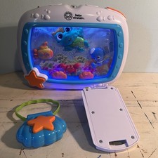 Baby Einstein Sea Dream Soother Musical Aquarium Sound Machine REMOTE Works