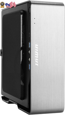 Chopin MAX-Mini-ITX Case Includes 200W 80+ Gold Power Supply-Supports AMD Intel