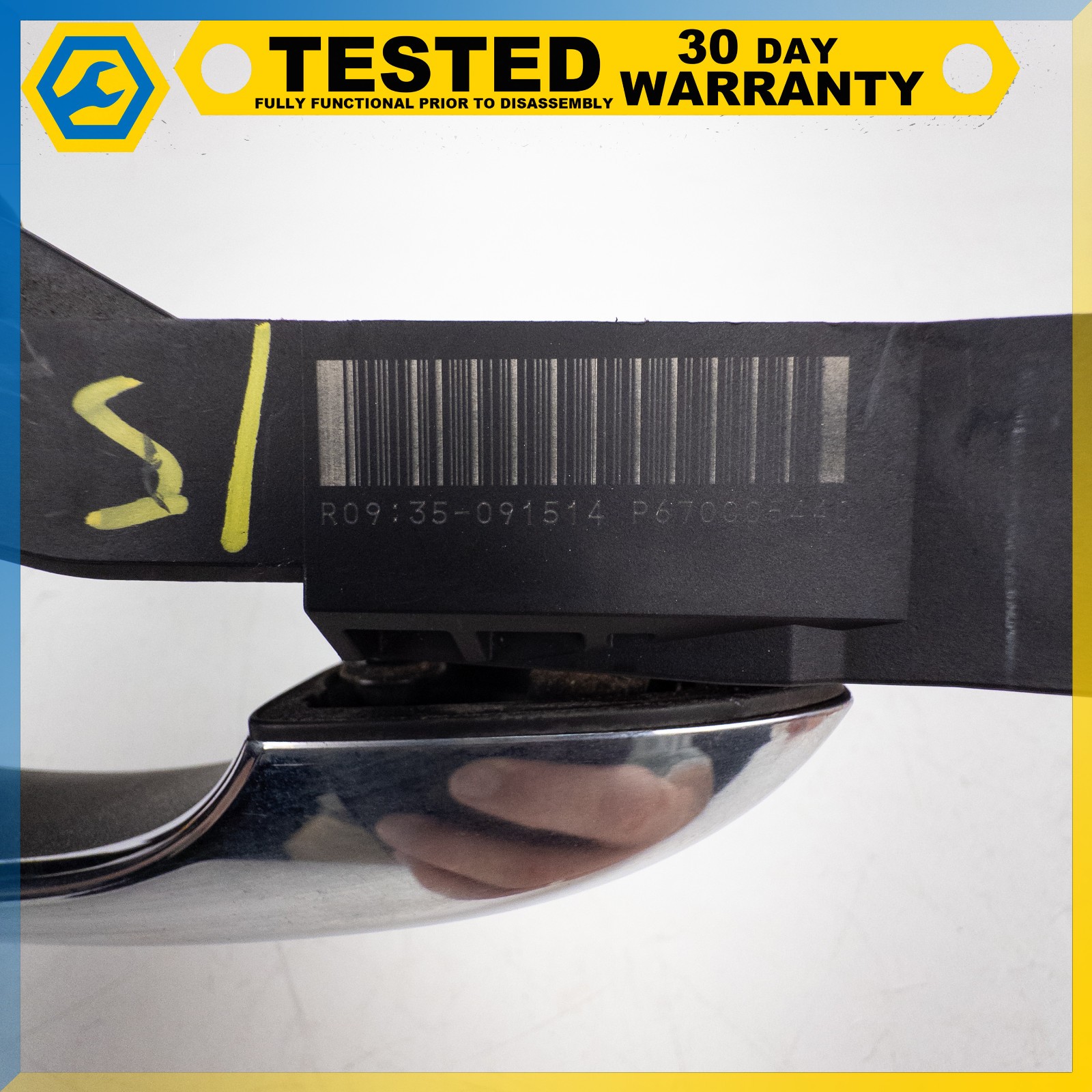 14-17 MASERATI GHIBLI REAR RIGHT PASSENGER SIDE EXTERIOR DOOR HANDLE OEM