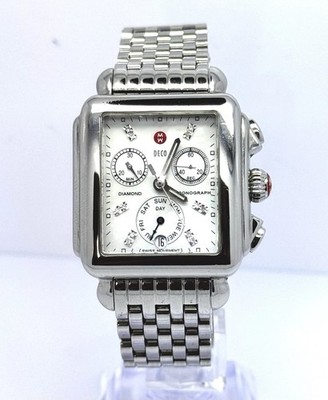Michele Deco Diamonds luxury women's watch Swiss Made MW06P00A0046