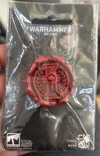 Warhammer 40k- Starforged Imperial Inquis Pin Badge