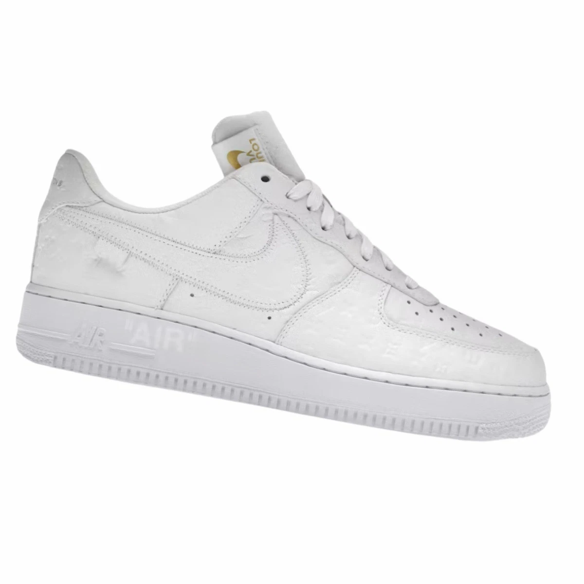 Nike Louis Vuitton x Air Force 1 Low Triple White for Sale