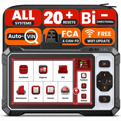 2026 ANCEL FX6100 KFZ Diagnosegerät ALL SYSTEM 20 Services TPMS DPF AdBlue EPB