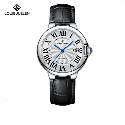 Men s high quality Automatic Mechanical Watch Alloy Busines Gift free shipping
