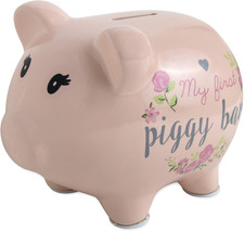 My First Piggy Bank, Baby'S First Piggy Banks for Boys and Girls Flowers 