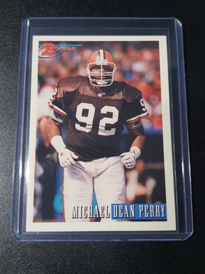 Michael Dean Perry - Topps Bowman 1993 - Cleveland Browns 