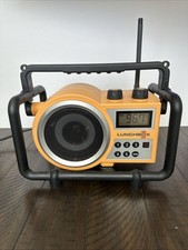 Sangean LUNCHBOX Digital Radio AM/FM, Compact Design, Large LCD Display