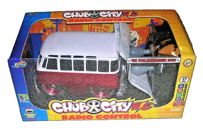 Bus Volkswagen City Chub ラジオコントロール　動作未確認 YouTube - Bus Mini City Chub VW RC Toys Jada ミニカー
