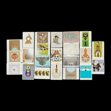 Charley Harper Postcard Lot Assorted Animals (22) Unused All Different Set B