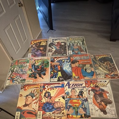 DC Comics Superman Action Comics Smallville Comic Lot Jeph Loeb Tim Sale