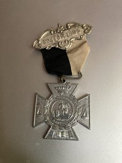 Knights Templar Commendery Medal Boston 1895