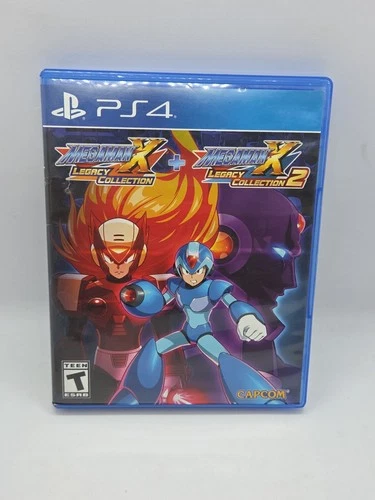Megaman X Legacy Collection 1 & 2 (Sony Playstation 4) - CIB PS4 Tested