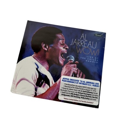 Al Jarreau Wow Live At Childe Harold CD 2022 Jazz Album Resistance Records