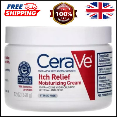 CeraVe Itch Relief Moisturizing Cream 340g