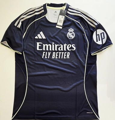 2025/26 Adidas Real Madrid #5 BELLINGHAM Away Soccer Jersey JJ4182