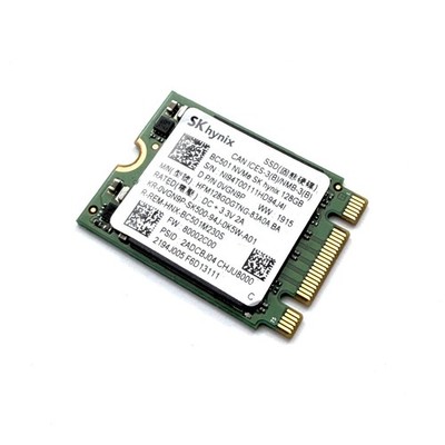 128GB 2230 M.2 NVMe PCIe SSD TWO Notches B + M KEY major brands