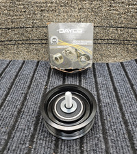Dayco 89120 Heavy-Duty Steel Accessory Drive Serpentine Idler  Tensioner Pulley