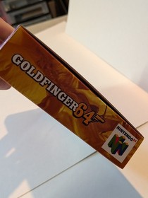 Goldfinger 64 Nintendo 64 Video Game w/ Box N64 *REQUIRES N64 EXPANSION PAK*