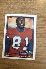 1991 Topps - Shannon Sharpe #563