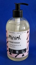 Miniml Hand Wash Pink Grapefruit & Aloe Vera - 500ml NEW.