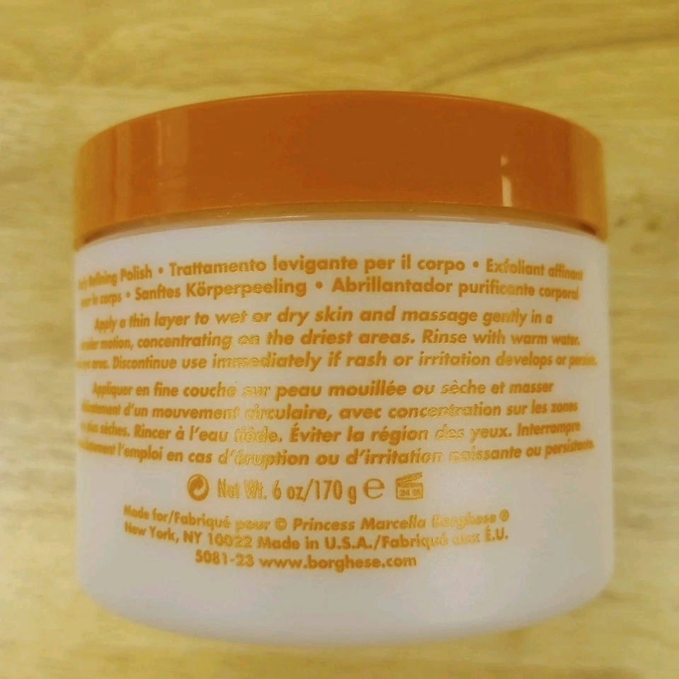 Borghese Fango Body Refining Polish, 6 oz Exfoliant Affiant Pour Le Corps - Image 2 of 4