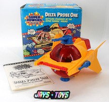 Vintage 1985 DC Super Powers Delta Probe One Kenner In Box