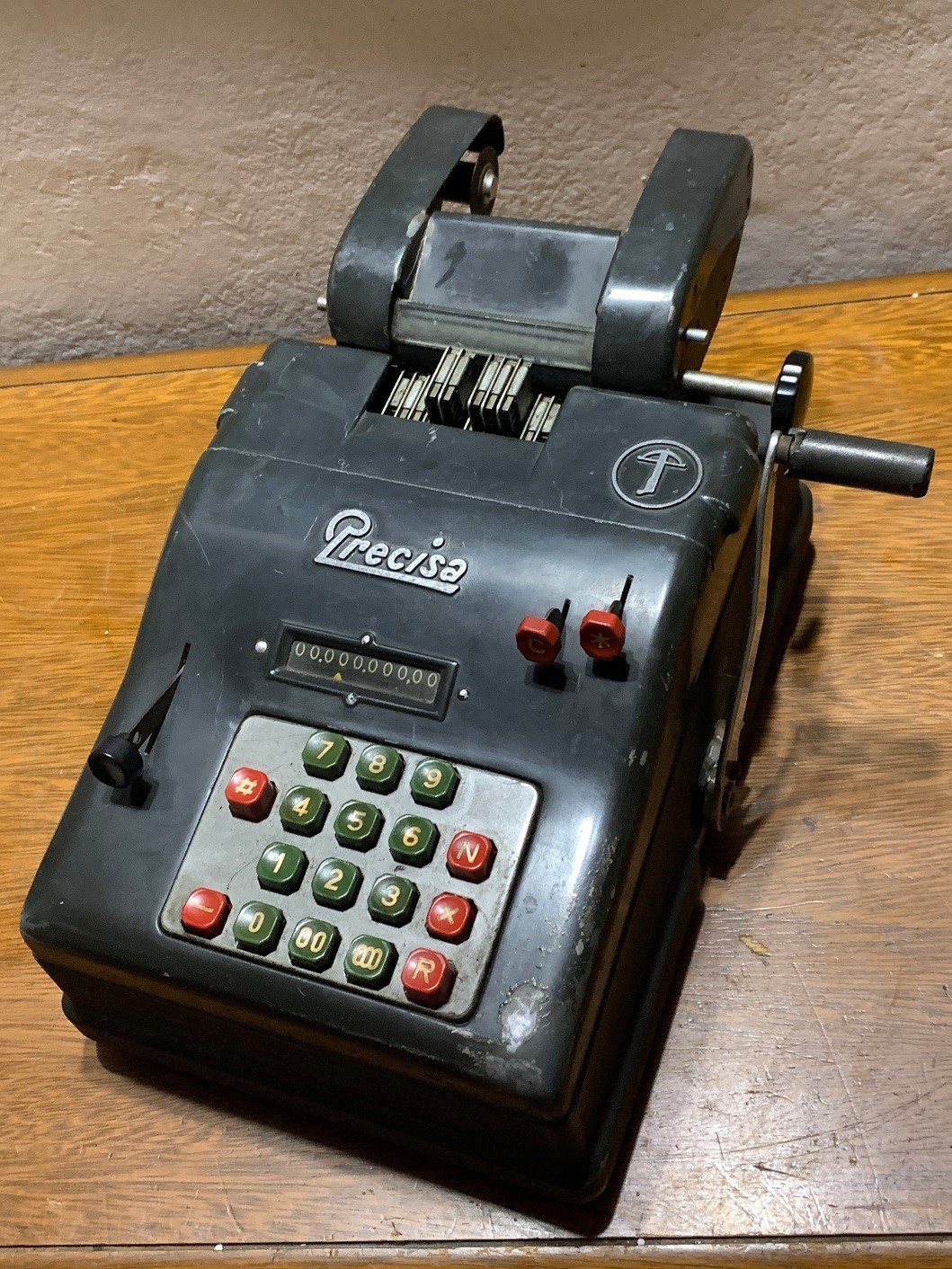 Vintage PRECISA adding machine from 1952 !