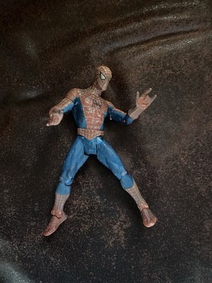 Spiderman Marvel The Movie Super Poseable 6  Figure ToyBiz 2002 Toby Maguire