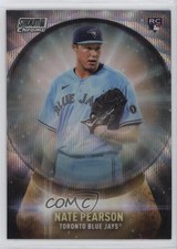 2021 Topps Stadium Club Chrome Crystal Ball Wave Refractor Nate Pearson 0i1b