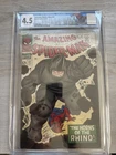 Amazing Spider-Man #41 10/66 CGC 4.5 Off White Pages 1st App of The Rhino Marvel